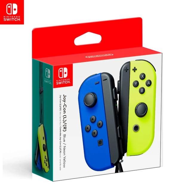 JOY-CON (L/R) AZUL/AMARILLO NEÓN NINTENDO SWITCH