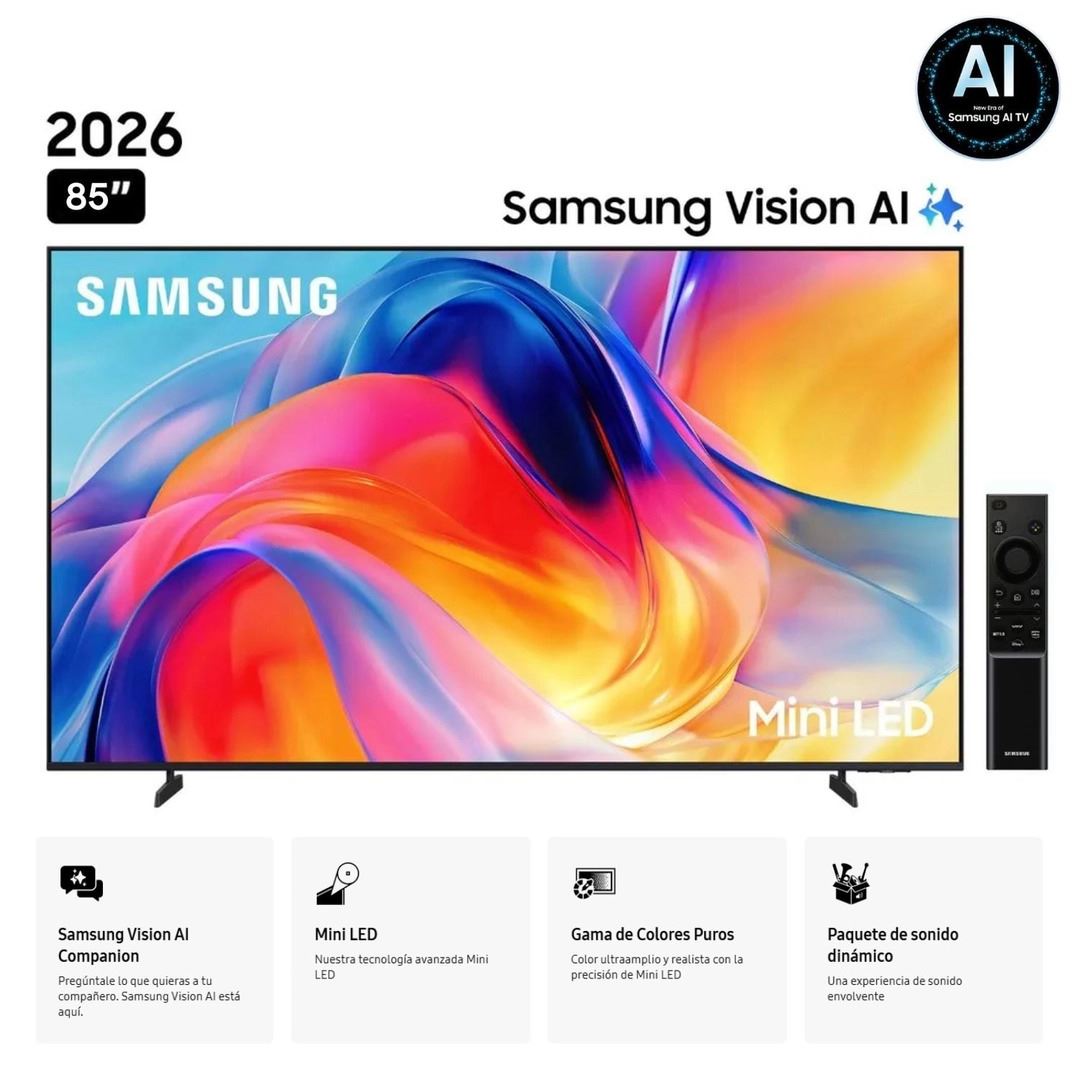 TELEVISOR SAMSUNG 85'' MINI LED M70H VISION AI SMART TV - (2026)