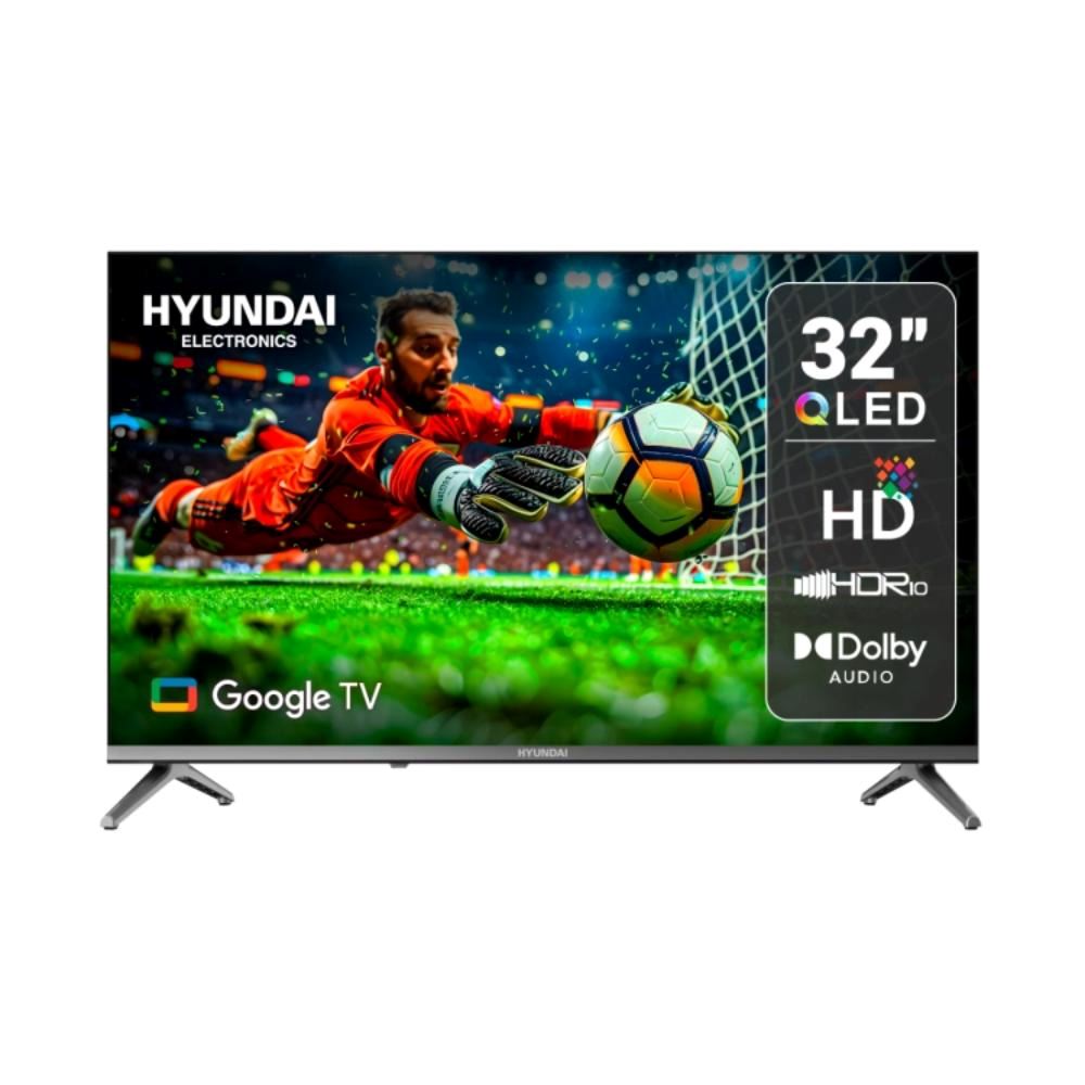 Televisor Hyundai QLED HD 32" Google Tv - HYLED3259QG