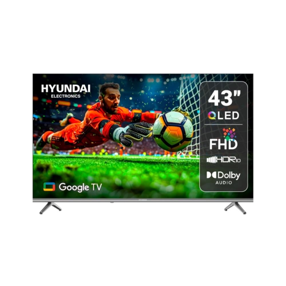 Televisor Hyundai QLED 43" FHD Google Tv - HYLED4326QG