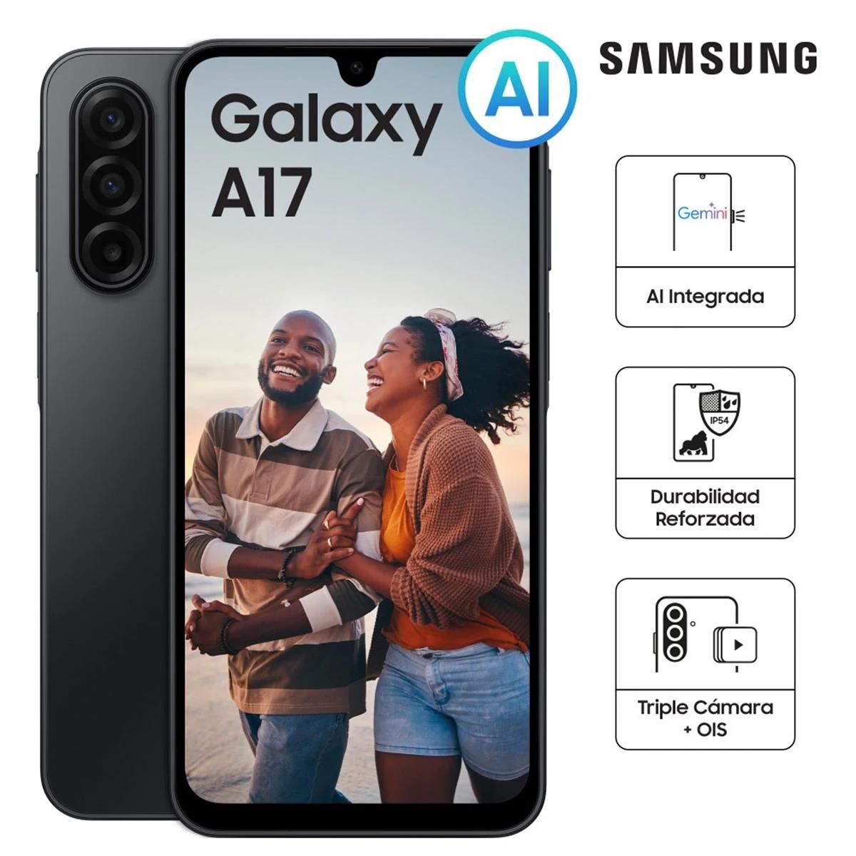 Samsung Galaxy A17 4G 128GB - Negro