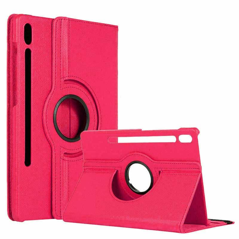 Funda Giratoria Samsung s7+ Fucsia