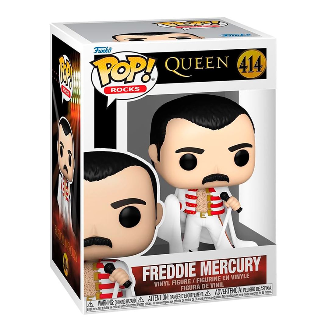 Funko Pop! Queen - Freddie Mercury con Capa #414