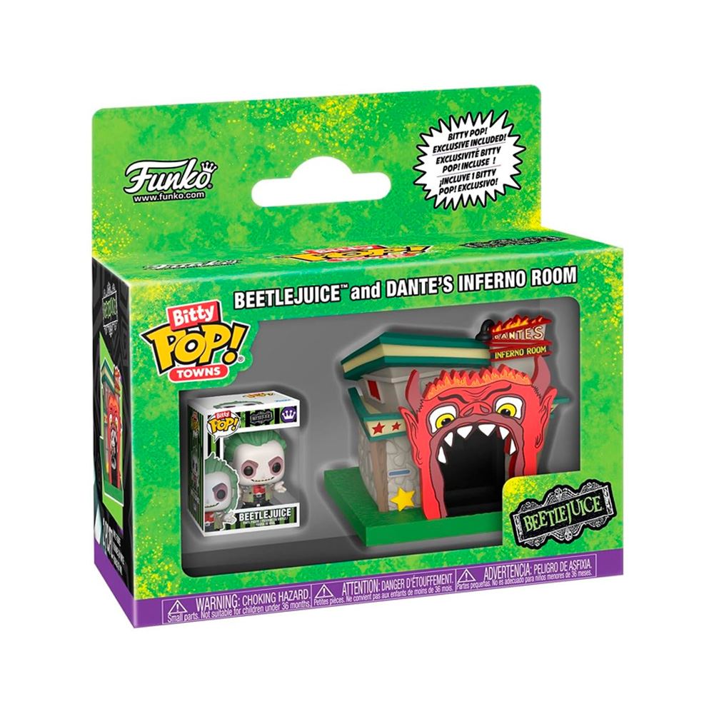 Funko Pop Bitty Town Beetlejuice and Dantes Infernal