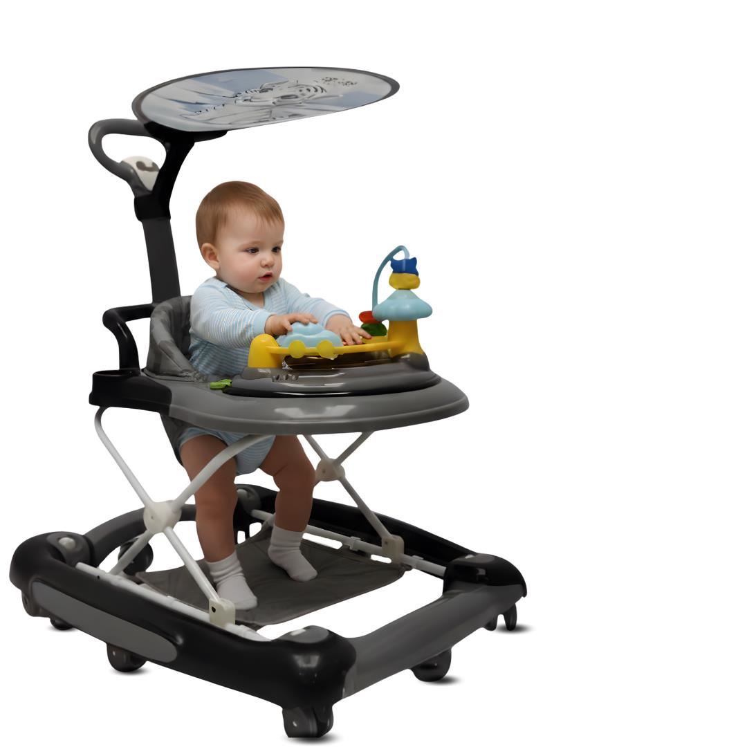 Andador con Tablero Musical «FIRST WALK II» Black