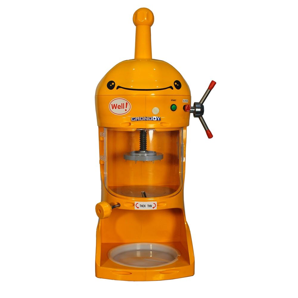 Raspadillera Eléctrica Punto Nieve Grondoy Naranja