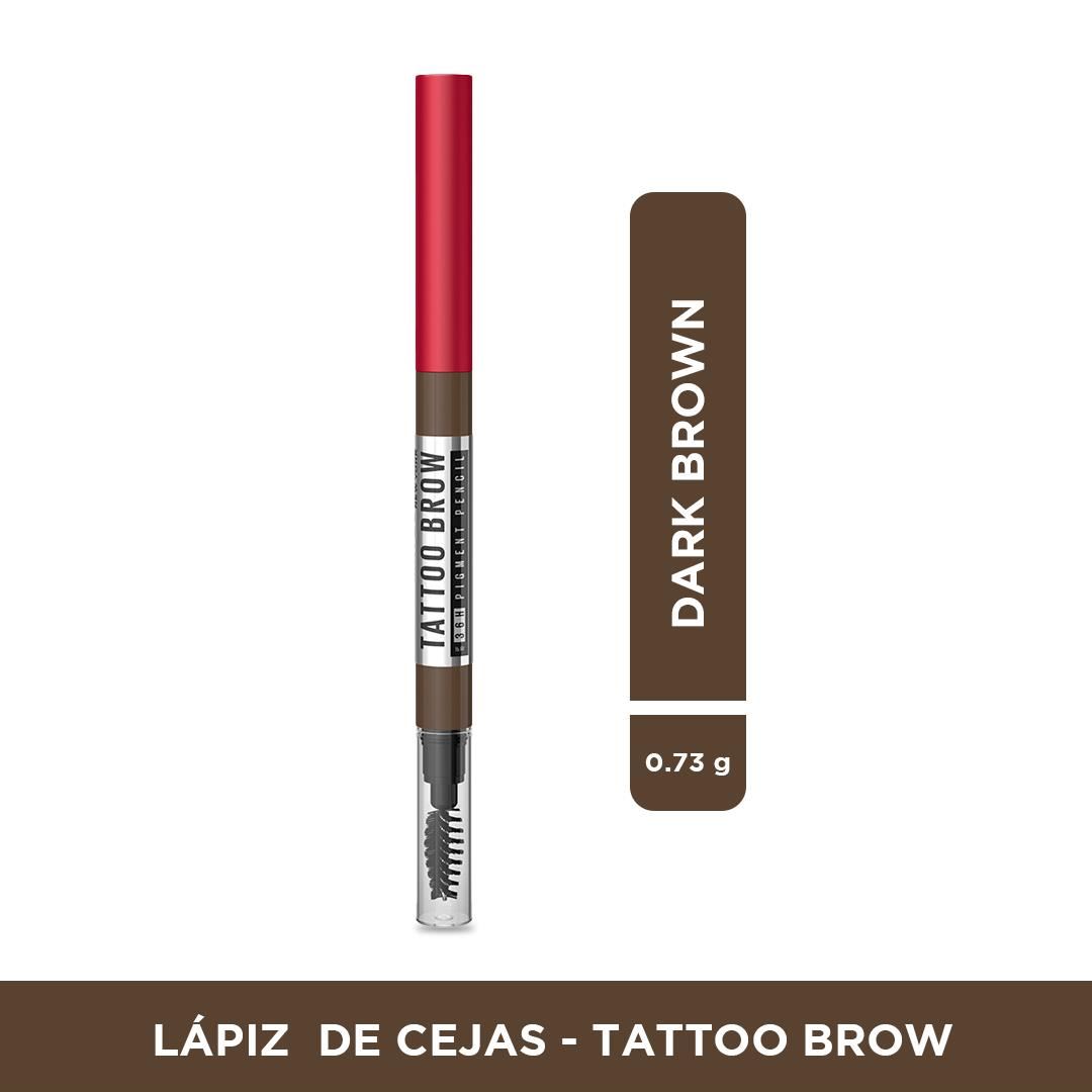 Lapiz Delineador De Cejas Maybelline Eye Studio Tattoo Brow 36 hrs 0.25 gr