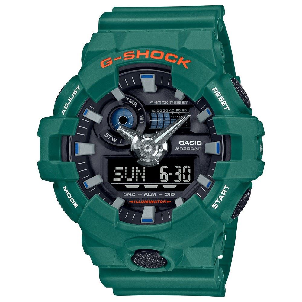 Reloj G-Shock Análogo - Digital GA-700SC-3ADR Hombre