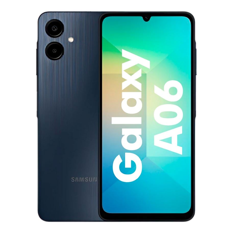 CELULAR SAMSUNG GALAXY A06 4GB RAM 64GB ROM COLOR NEGRO