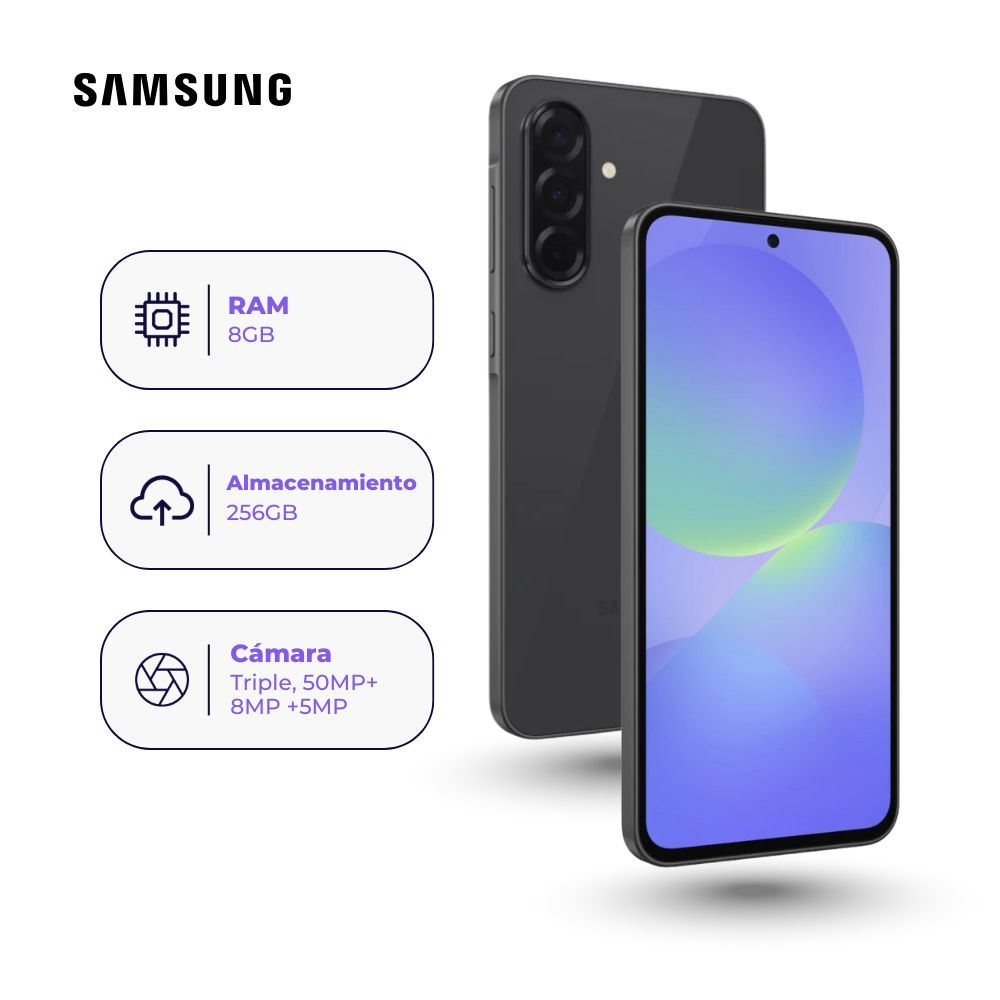 Samsung Galaxy A36 5G 256GB 8GB Ram Color Negro
