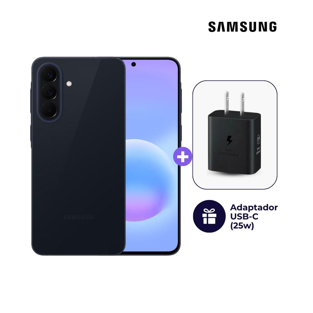 Samsung Galaxy A57 5G 256GB 8GB Ram Dark Blue + Adaptador USB-C Samsung Original 25W