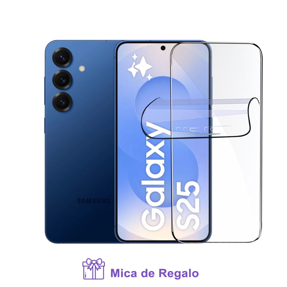 Samsung Galaxy S25 5G 12Gb Ram 128Gb Rom Navy con Mica Hidrogel