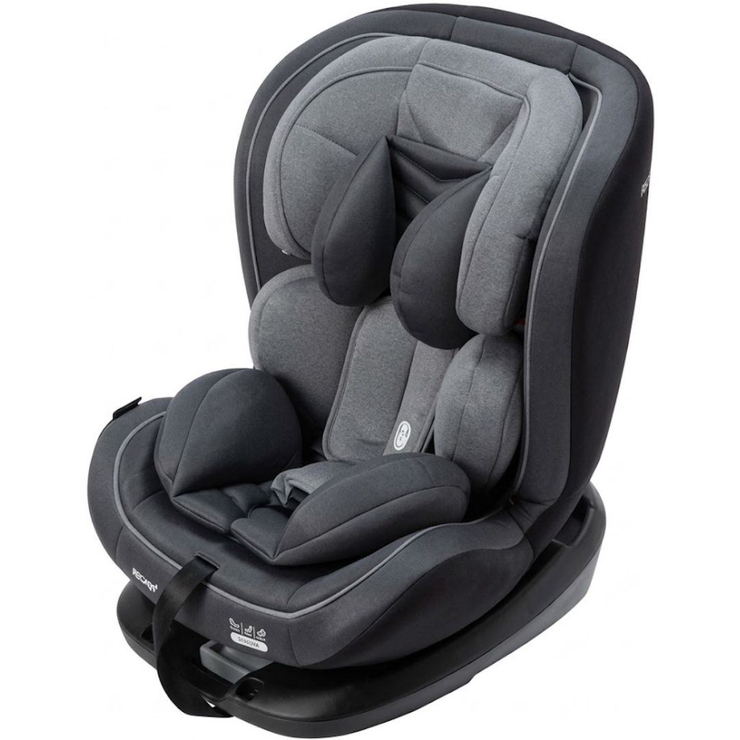 Silla de Auto para bebés «GASTÓM» Giratoria 360° Light Gray