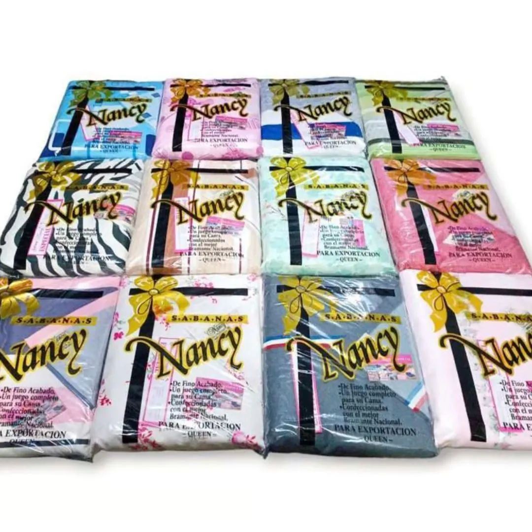 Sabanas 3 plazas queen Nancy