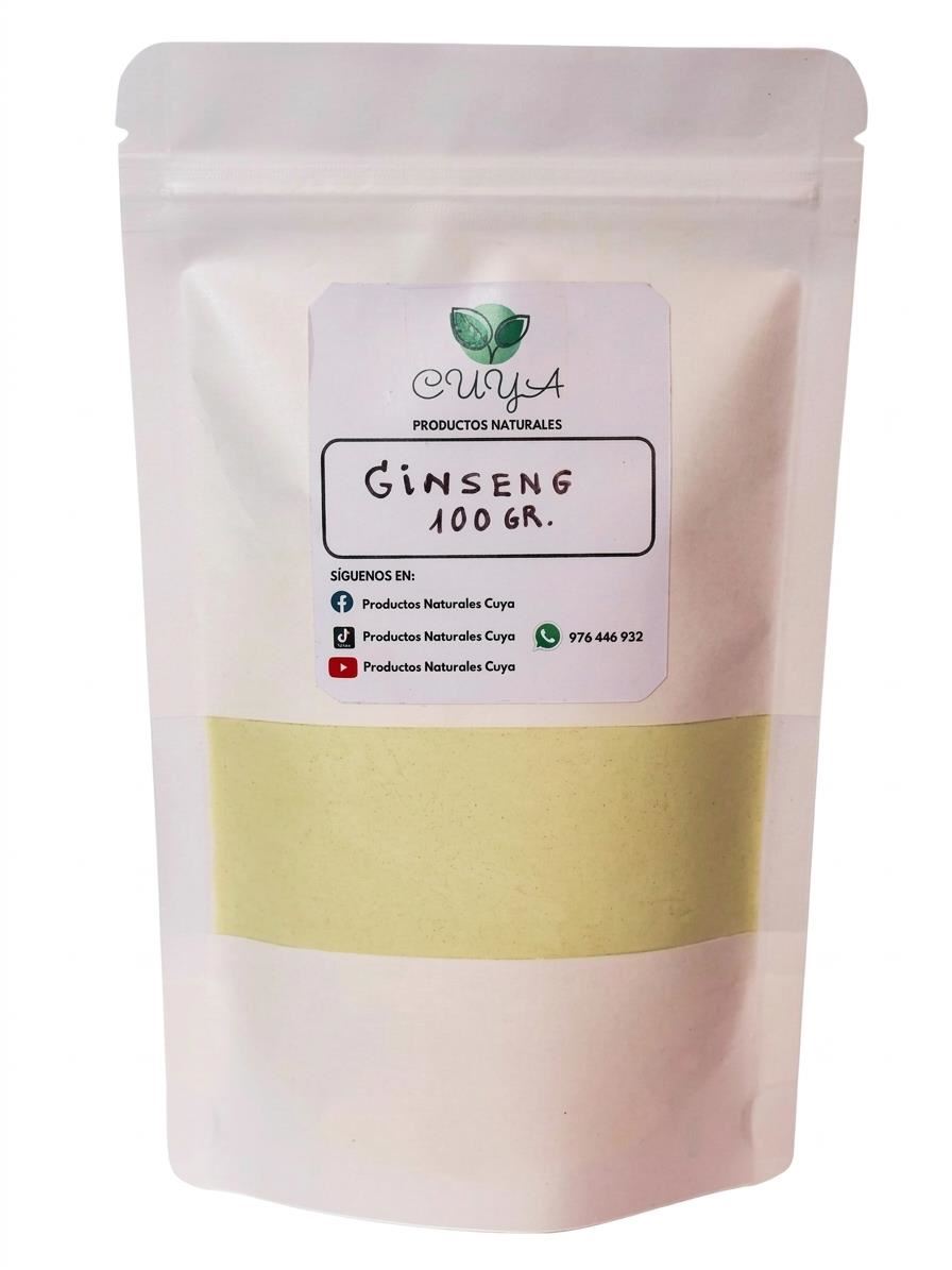 Ginseng Panax 100gr Doypack En Polvo