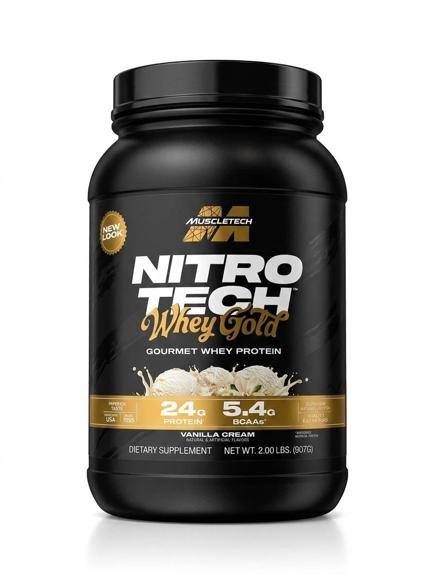 NITRO TECH WHEY GOLD 2LB - VAINILLA