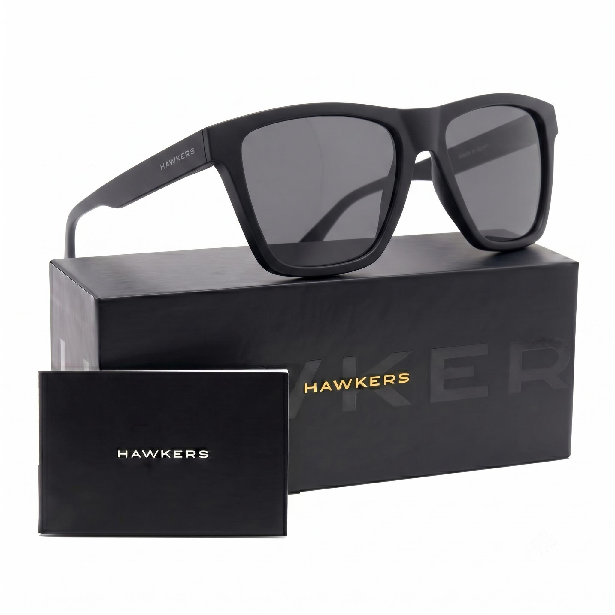 Lentes De Sol Polarizado Hawkers One Ls Raw Black HOLR21BBTP - Talla 54mm