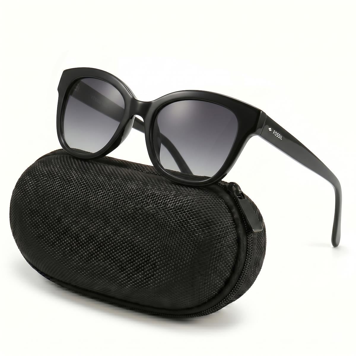 Lentes de Sol Fossil Outlook X82630 Negro Unisex - Talla 54mm