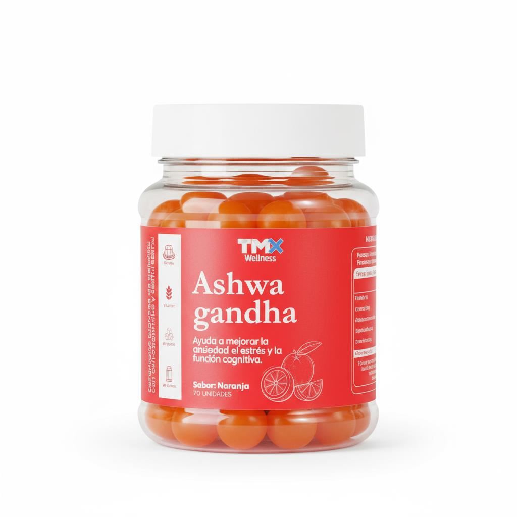 ASHWAGANDA TMX  60 GOMAS