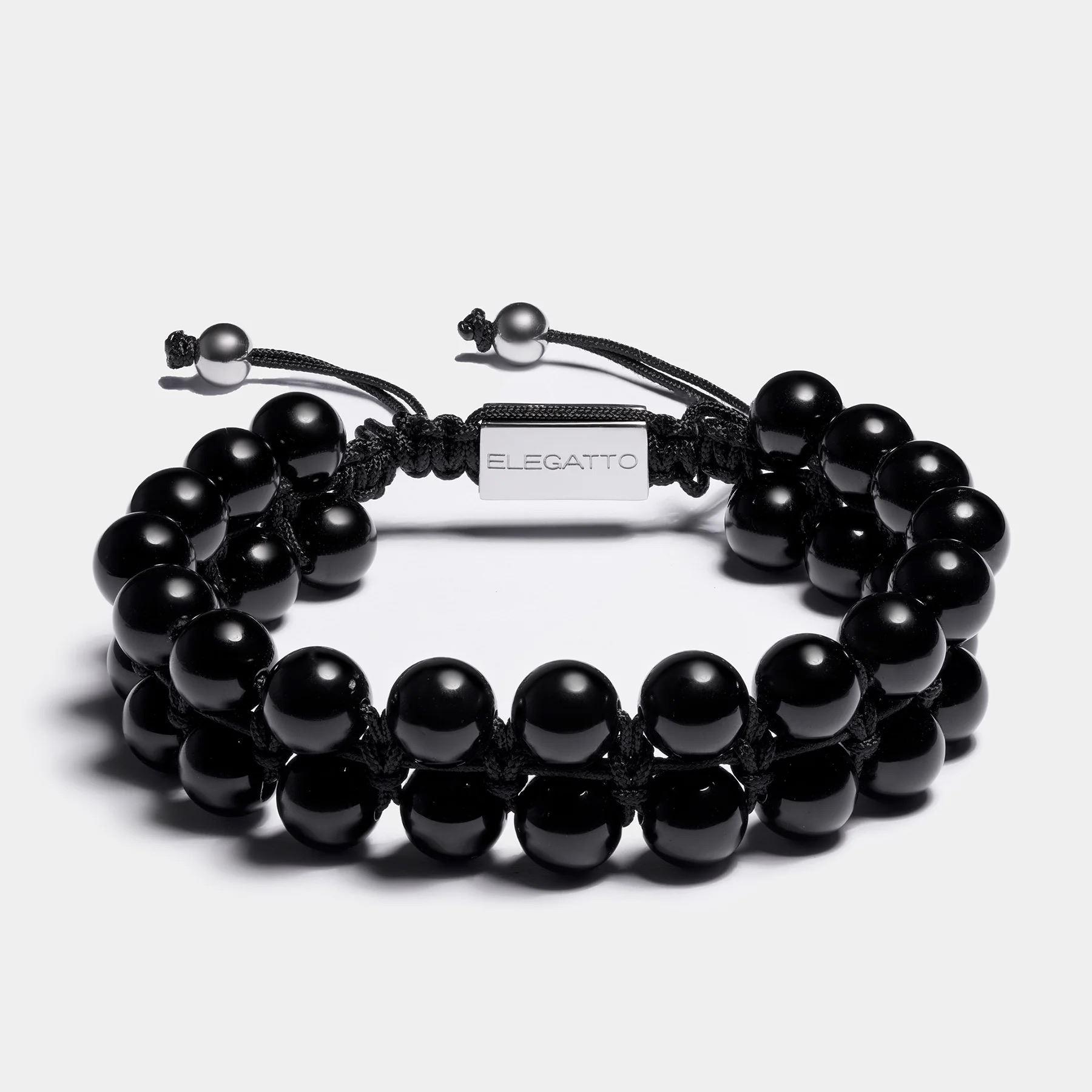 Pulsera ELEGATTO Gen Black con Agata negra