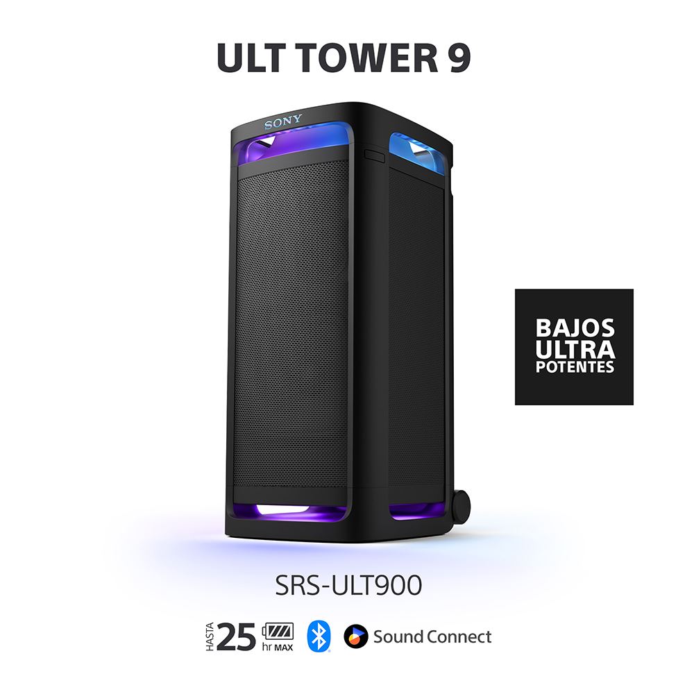 Sony Parlante Bluetooth SRS-ULT900 para fiesta ULT TOWER 9
