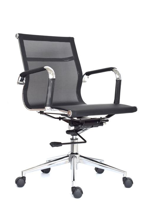 SILLA DE OFICINA GERENCIAL ERGONÓMICA OV-APOLO MALLA