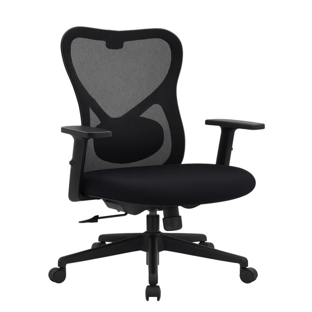 SILLA DE OFICINA GERENCIAL ERGONÓMICA - BUG NEGRO