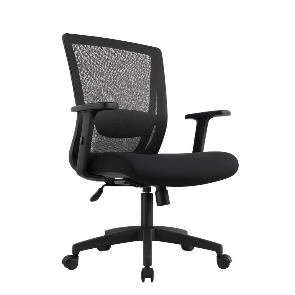 SILLA DE OFICINA GERENCIAL ERGONÓMICA - DELPHI-II NEGRO