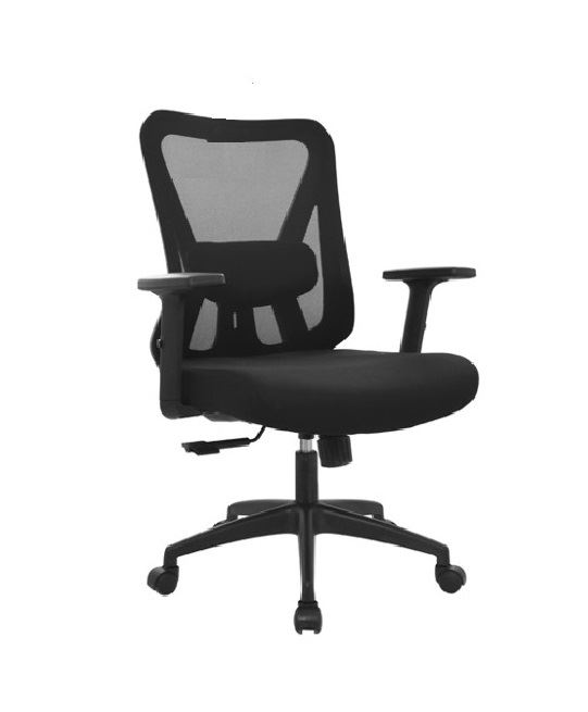 SILLA DE OFICINA GERENCIAL ERGONÓMICA - DOLFIN NEGRO
