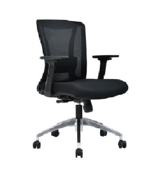 SILLA DE OFICINA GERENCIAL ERGONÓMICA OV-SPIKE MALLA NEGRO