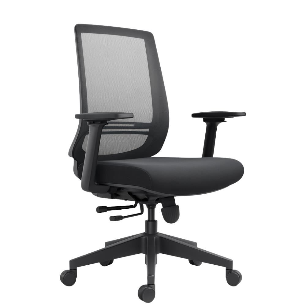 SILLA DE OFICINA GERENCIAL ERGONÓMICA - THINK NEGRO
