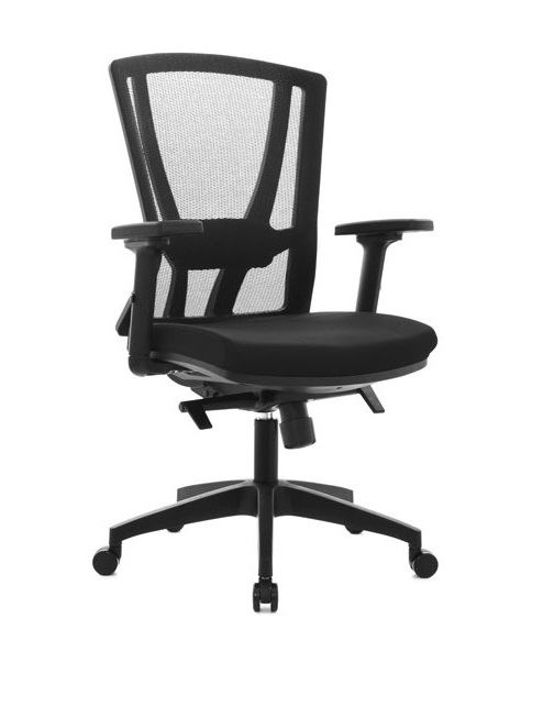 SILLA DE OFICINA GERENCIAL ERGONÓMICA - WINNER NEGRO