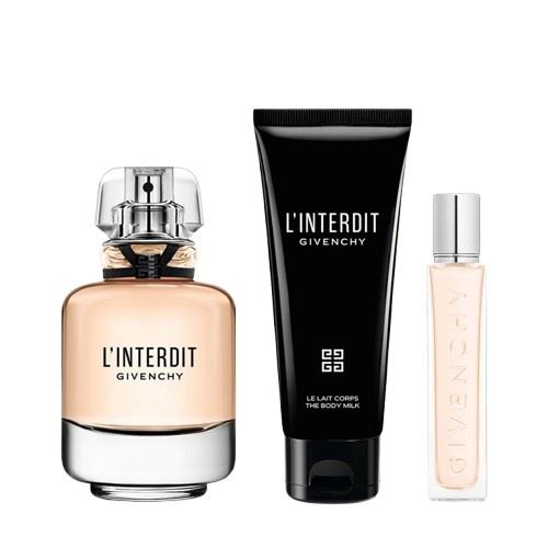 Givenchy Ladies L'interdit 3pcs EDP Gift Set Fragrances