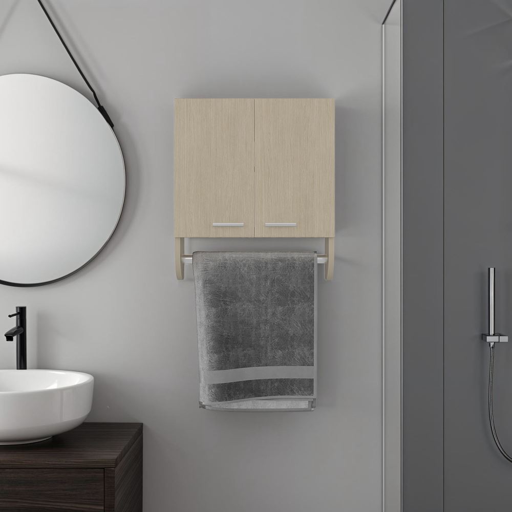 BOTIQUIN 2 PUERTAS BATH 50,0X45,0X14,5 CM | TUHOME