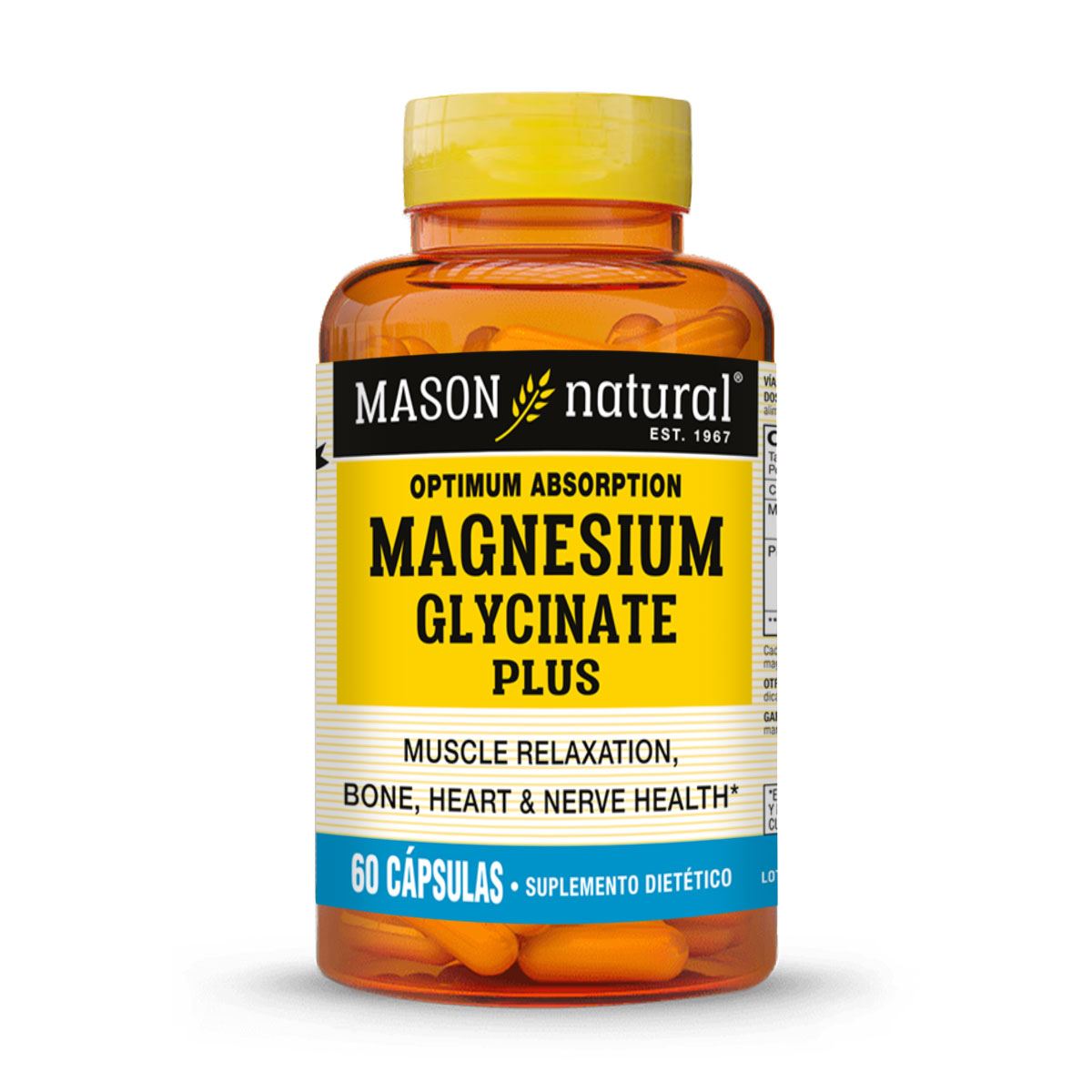 GLICINATO DE MAGNESIO PLUS - 60 CÁPSULAS