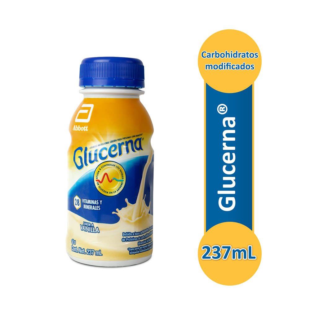 GLUCERNA VAINILLA FRASCO 237 ML