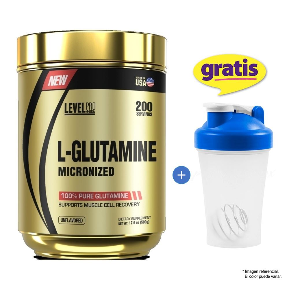 Glutamina Level Pro Glutapure 500gr