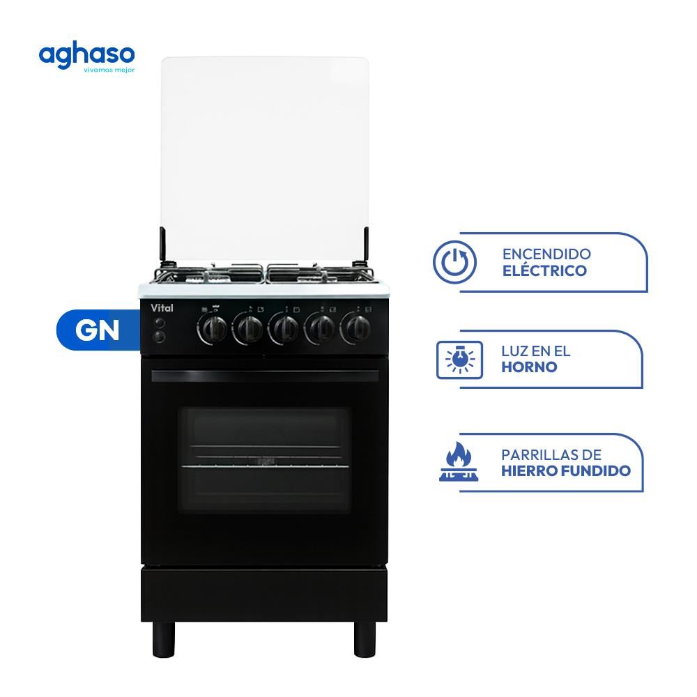 COCINA AGHASO 4 HORNILLAS - VITAL GN