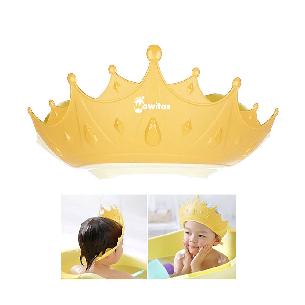 Gorro de baño Corona Amarillo para bebe