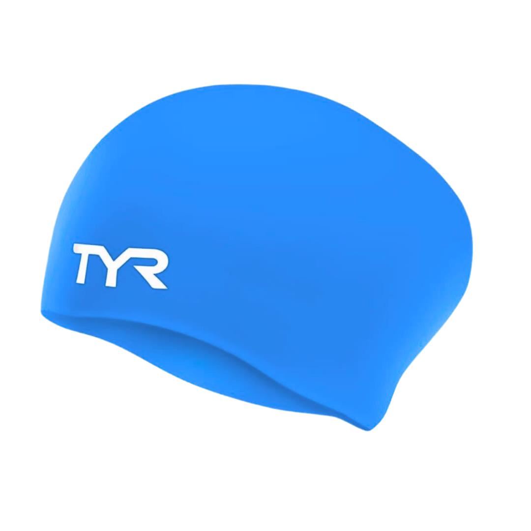 Gorro Tyr #Lcsl 420 Long Hair Silicone Azul