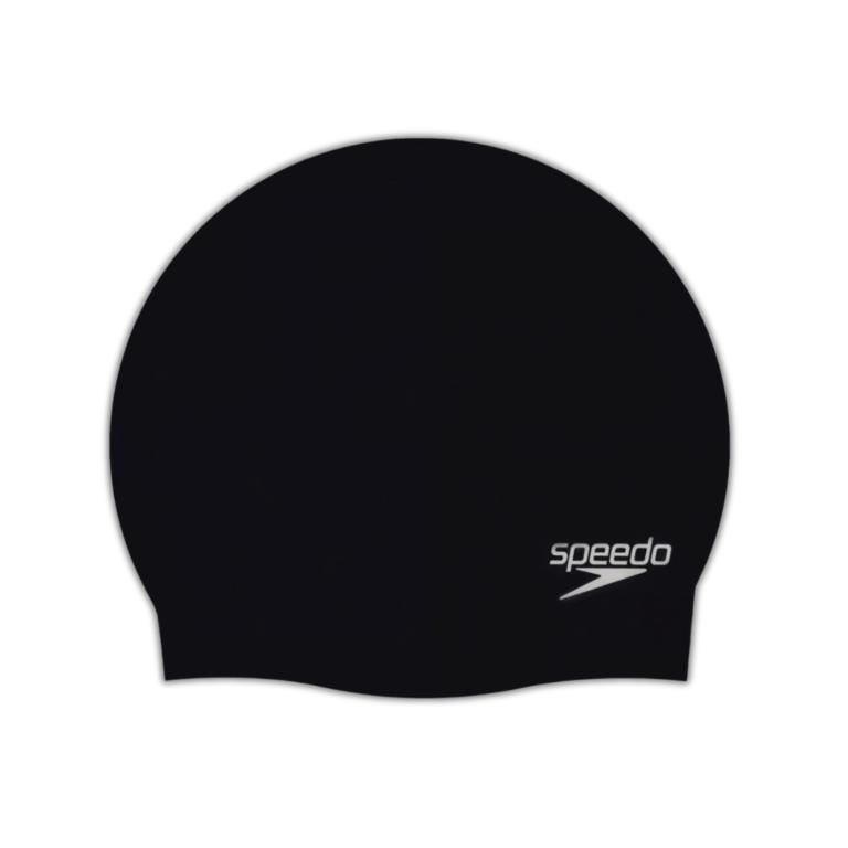 Gorro Speedo Plain Moulded Silicon Negro