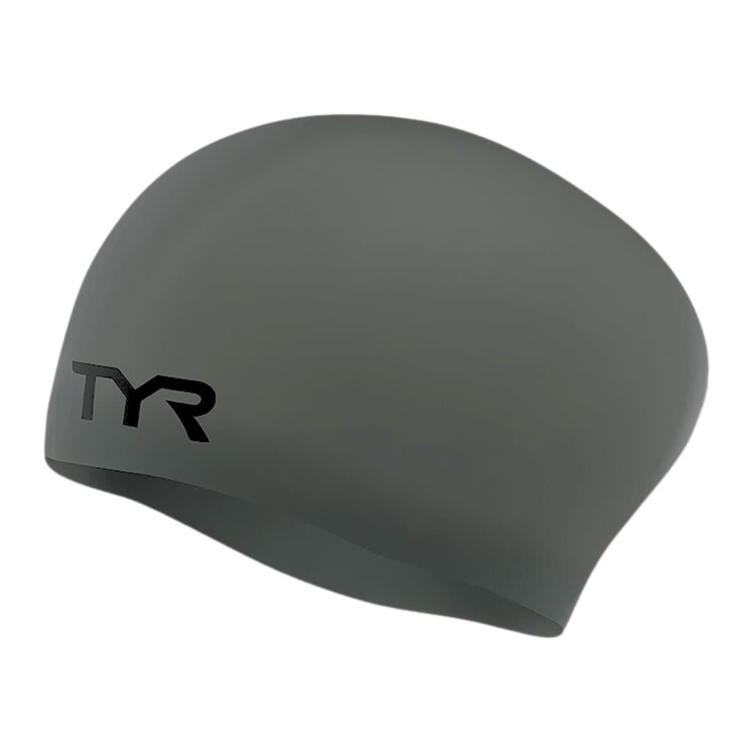 Gorro Tyr #Lcsl 019 Long Hair Silicone Gris