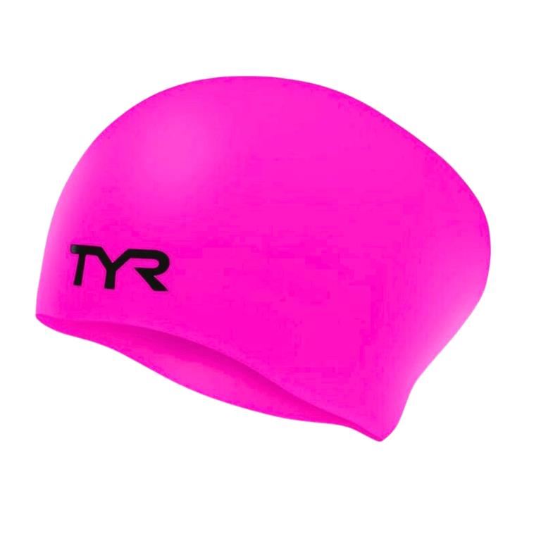 Gorro Tyr #Lcsl 693 Long Hair Silicone Rosado