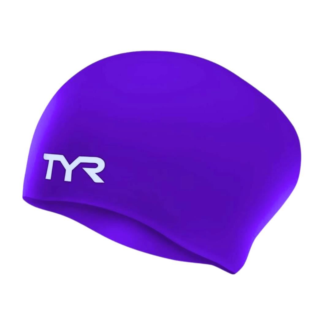 Gorro Tyr #Lcsl 510 Long Hair Silicone Morado