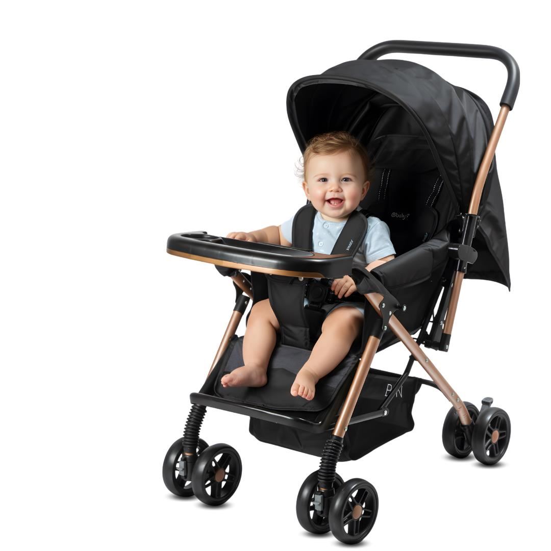 Coche Cuna de Lujo «GRAND PIETRI» Edición Limitada Black