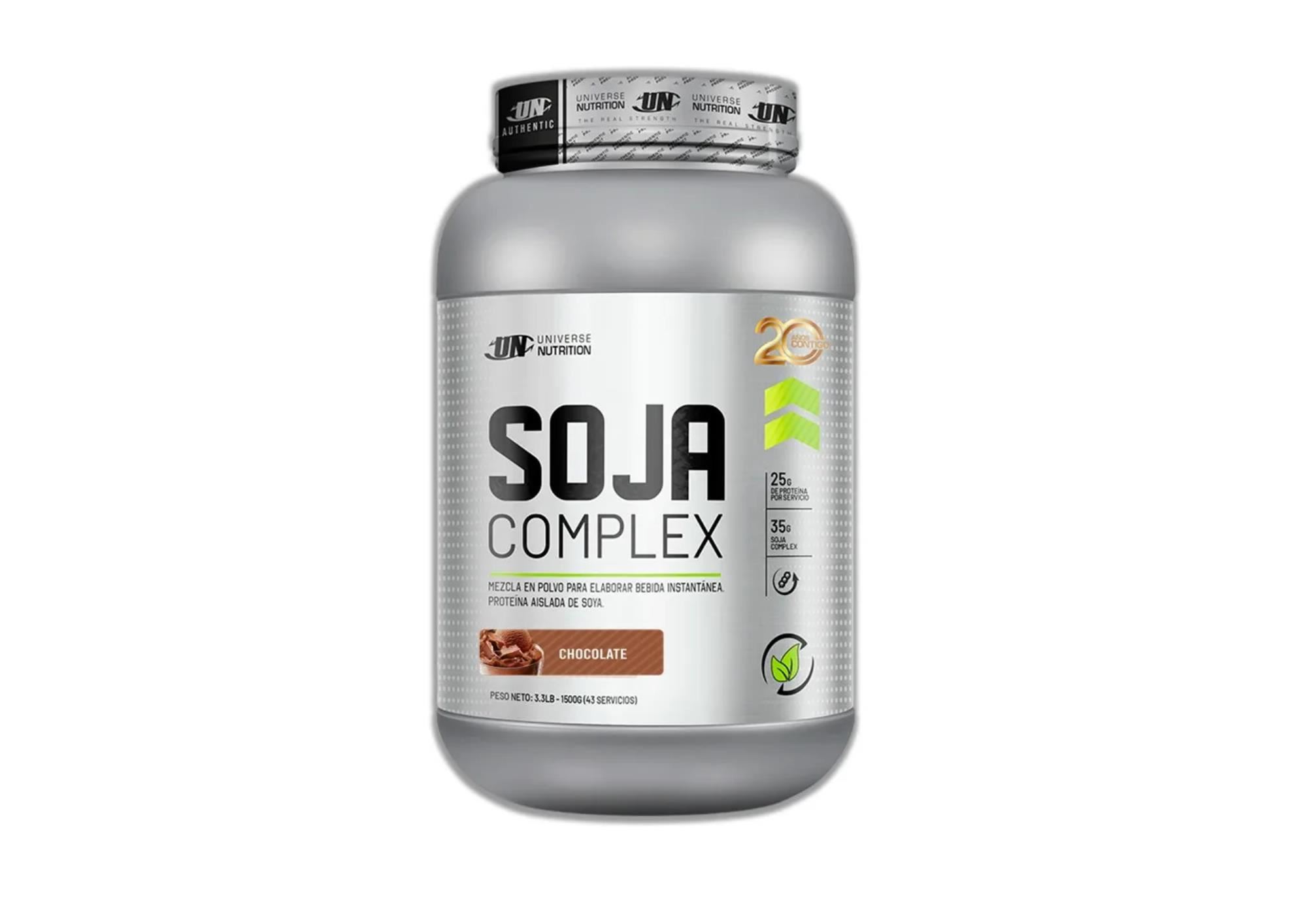 SUPLEMENTO SOJA COMPLEX 1.5KILOS - CHOCOLATE