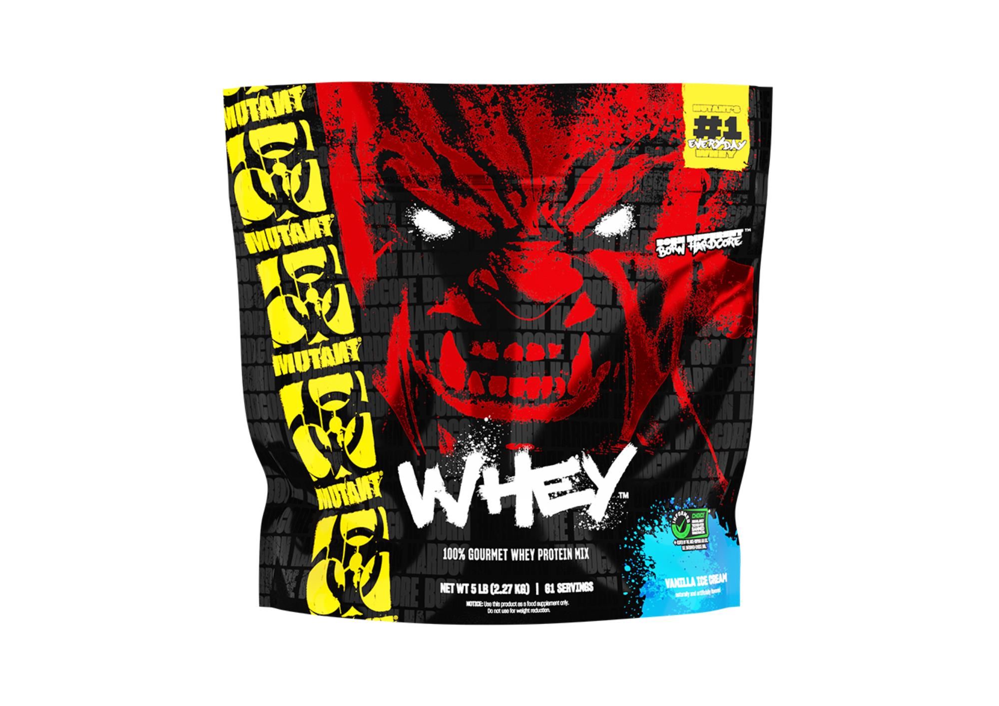 PROTEINA MUTANT WHEY 5LB - VAINILLA