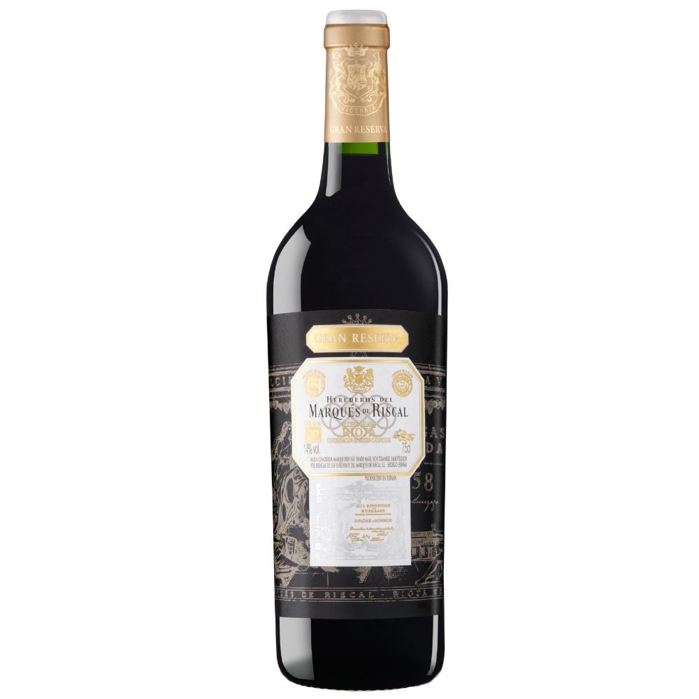 Vino tinto Marqués de Riscal Gran Reserva D.O.C. Rioja, España