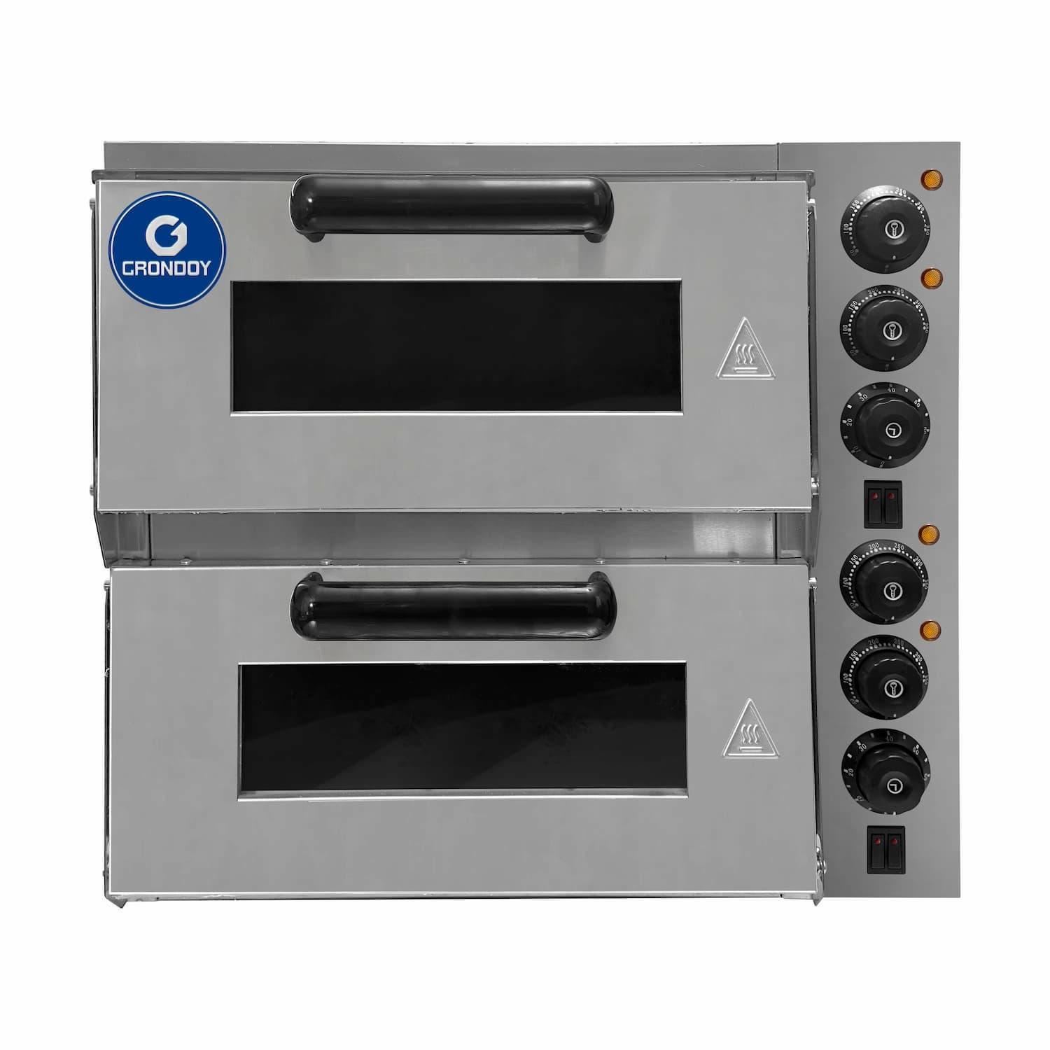 Horno Profesional para Pizzas y Pastas - 4 Termostatos
