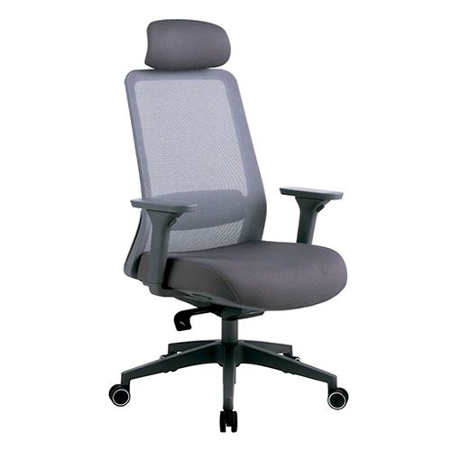SILLA SEVILLA C/CABECERA GRIS M/ GRIS GIRATORIA